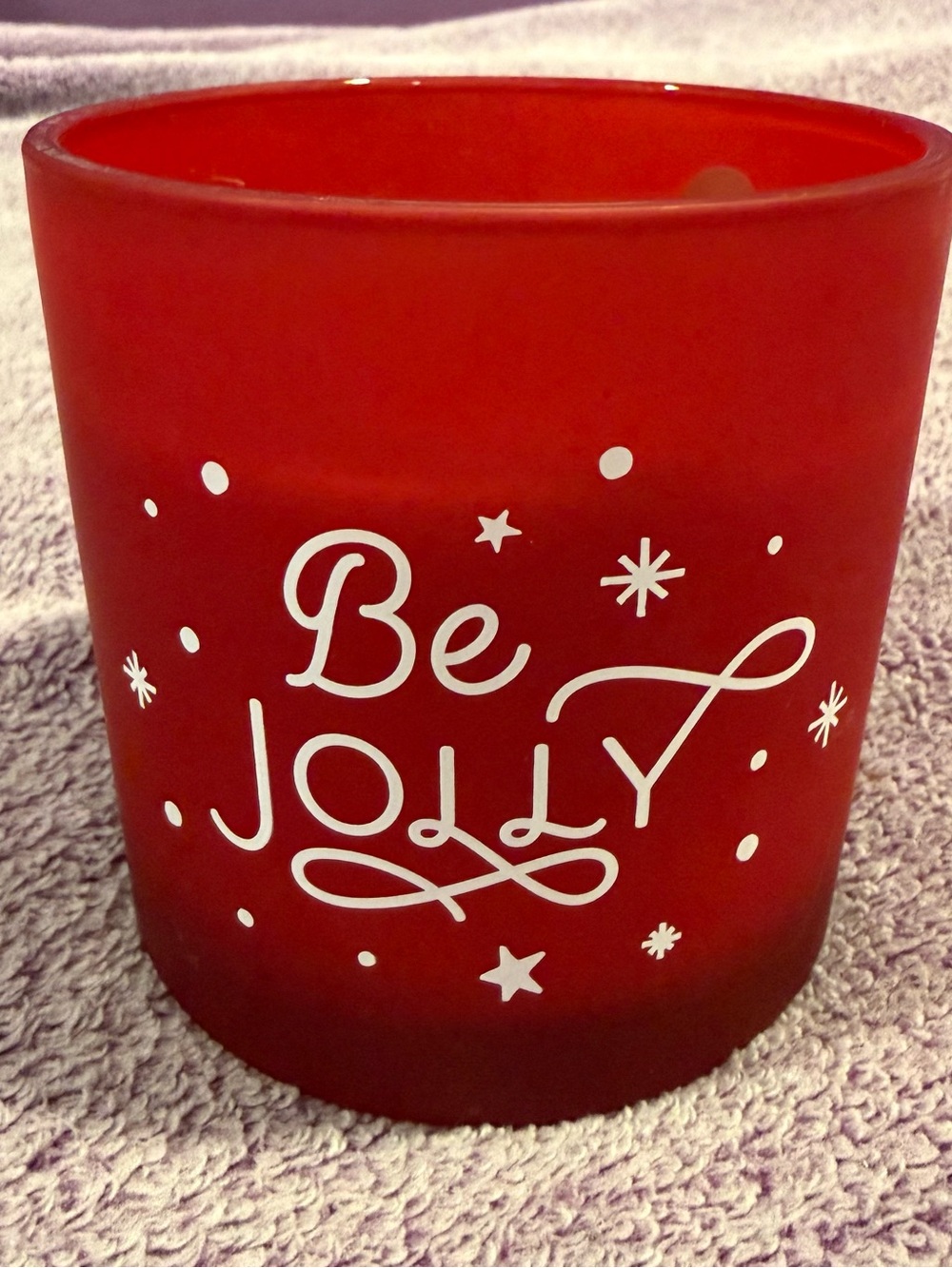 Be Jolly Holiday Cranberry Cassis Candle